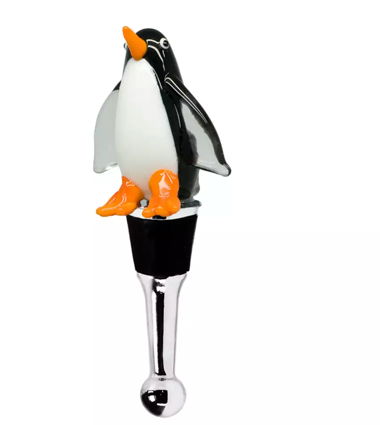 CHIUSA BOTTO EDZARD 6X Penguin (altezza 12 cm), con figura di pinguino