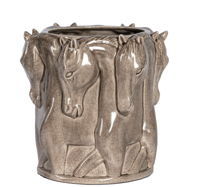 Adamsbro Pferd Keramik Vase Dancing Schlamm-www.Stil-Ambiente.de-17-08-027M