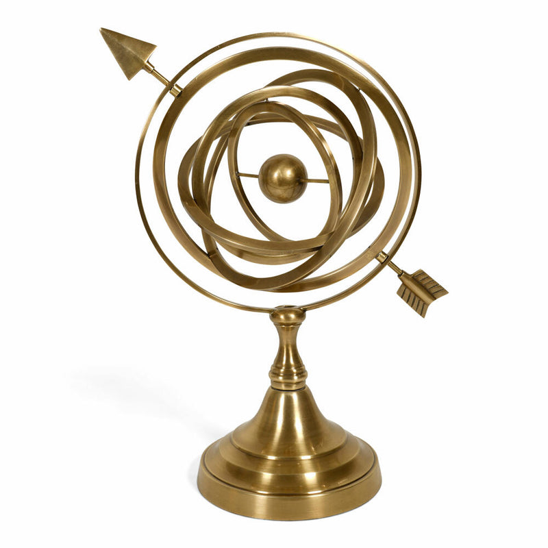 Authentic Models Armillarsphäre Arrow Armillary, Dekoration, Messing, GL082-www.Stil-Ambiente.de-AUM0GL082