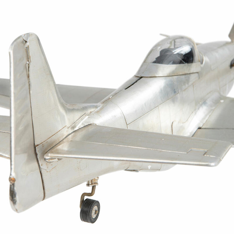 Authentic Models Flugzeugmodell WWII Mustang, Schreibtischdeko, Kunststoff / Metall / Holz, AP459-www.Stil-Ambiente.de-AUM0AP459