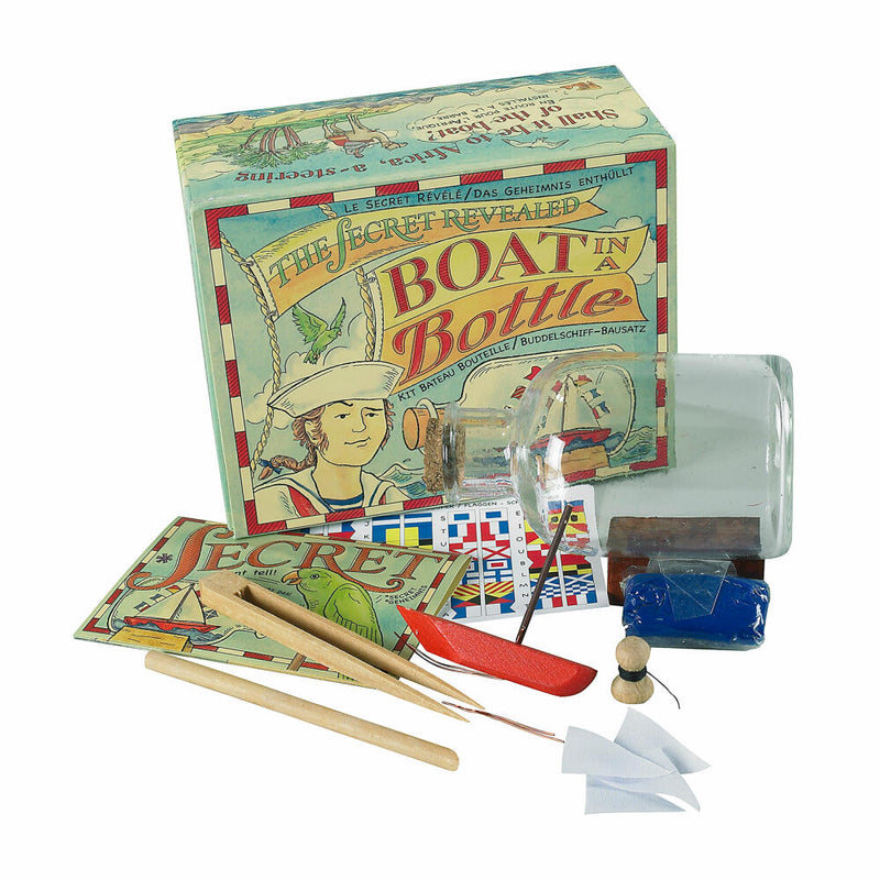 Authentic Models Geschenkset Boat in a Bottle Kit, Flaschenboot, Materialmix, MS022A-www.Stil-Ambiente.de-AUM0MS022A