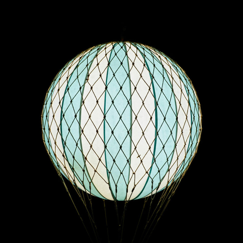 Authentic Models Hängedekoration Travels Light LED Blue Light, Ballon, Nachtlicht, Kunststoff / Papier, AP161IBL-www.Stil-Ambiente.de-AUM0AP161IBL