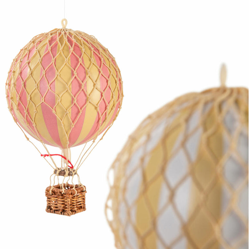 Authentic Models Mobile Flying the Skies Pastell Rainbow, Hängedekoration, Ballon, Rattan / Papier / Kunststoff, AP132-www.Stil-Ambiente.de-AUM0AP132