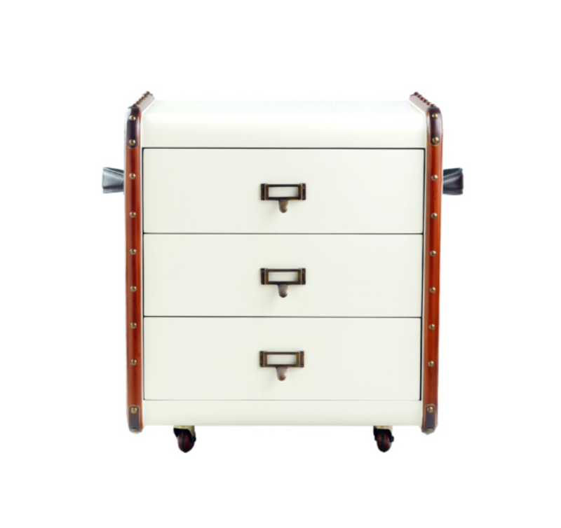 Authentic Models STATEROOM DRAWERS SMALL, OFF WHITE-www.Stil-Ambiente.de-MF160OW