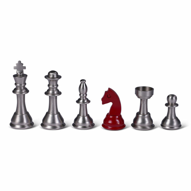 Authentic Models Schach Chess Set Metal, Schachspiel, Brettspiel, Messing, GR033-www.Stil-Ambiente.de-AUM0GR033