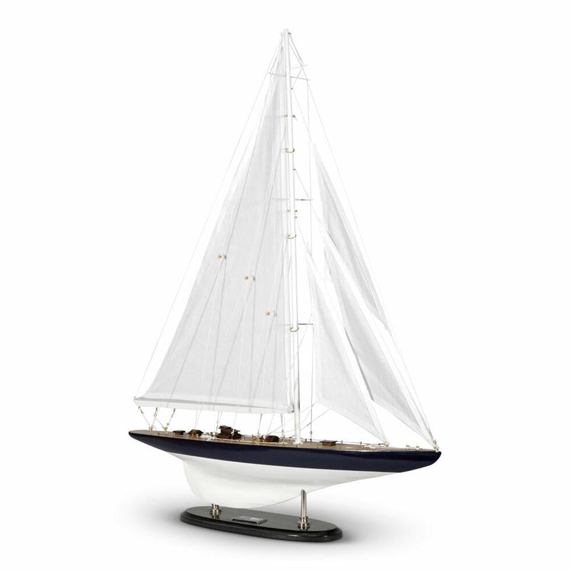 Authentic Models Schiffsmodell J-Yacht Rainbow 1934, Segelschiff, Dekoration, Holz / Baumwolle, AS152-www.Stil-Ambiente.de-AUM0AS152