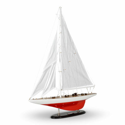 Authentic Models Schiffsmodell J-Yacht Ranger 1937, Segelschiff, Dekoration, Holz / Baumwolle, AS150-www.Stil-Ambiente.de-AUM0AS150