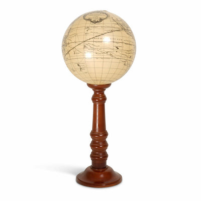 Authentic Models Wooden Globe Stand Large, Ständer für Globus, Halterung, Holz, GL081-www.Stil-Ambiente.de-AUM0GL081