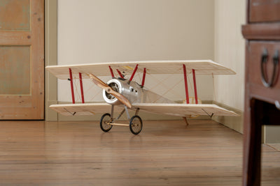 Authentieke modellen Sopwith Camel, transparant, 2,5 m vliegtuigmodel