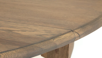 Flamant Table de salle à manger EDMUND, chêne vieilli, 220 (340) cm