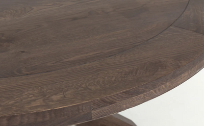 Flamant Table de salle à manger FORINO, chêne fumé, 110 cm