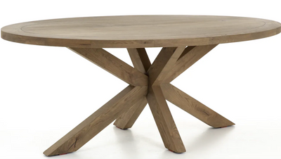 Flamant Table Forino, Oak Overded, 264 cm, Μοντέλο 2