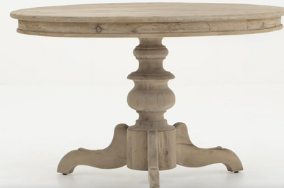 Flamant yemek masası Milan, Geri Dönüşümlü Ahşap, 120 cm, Modeller 2