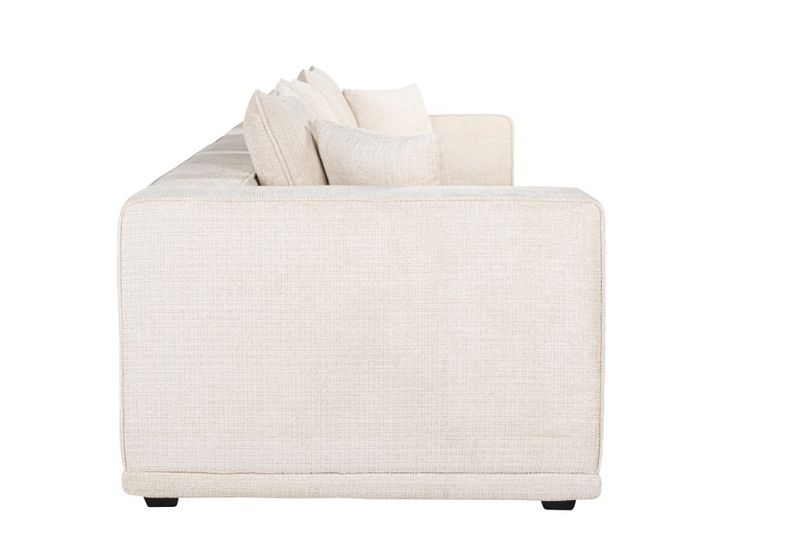 Richmond Interiors Sofa Lusso 3-Sitzer beige Chenille