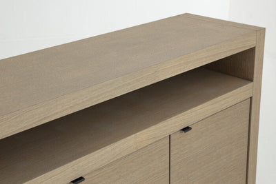 Flamant BJORN, sideboard, weathered oak, 4 doors, with dimmable LED lights-www.Stil-Ambiente.de-0100300203