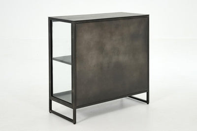 Flamant LAURANCE, Buffetschrank, schwarz, Metall, 2 Türen-www.Stil-Ambiente.de-0100300200