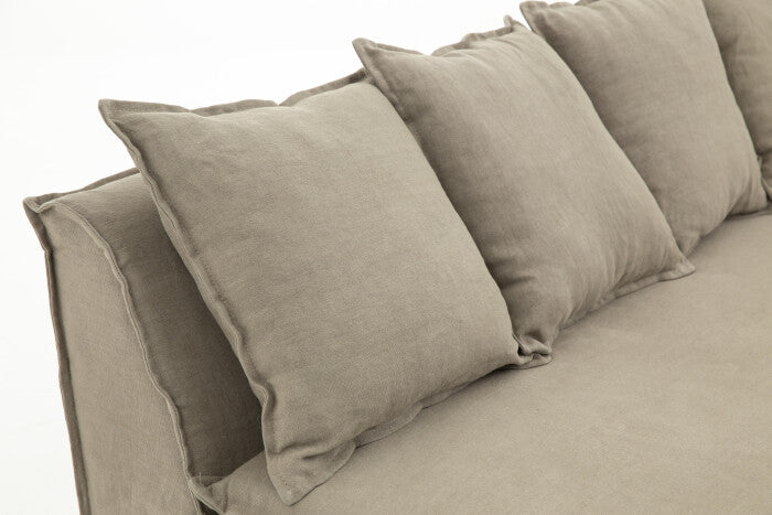 Flamant SANDRO, Sofa, 245cm x 110cm, 5 Kissen, ohne Armlehnen-www.Stil-Ambiente.de-8888850284