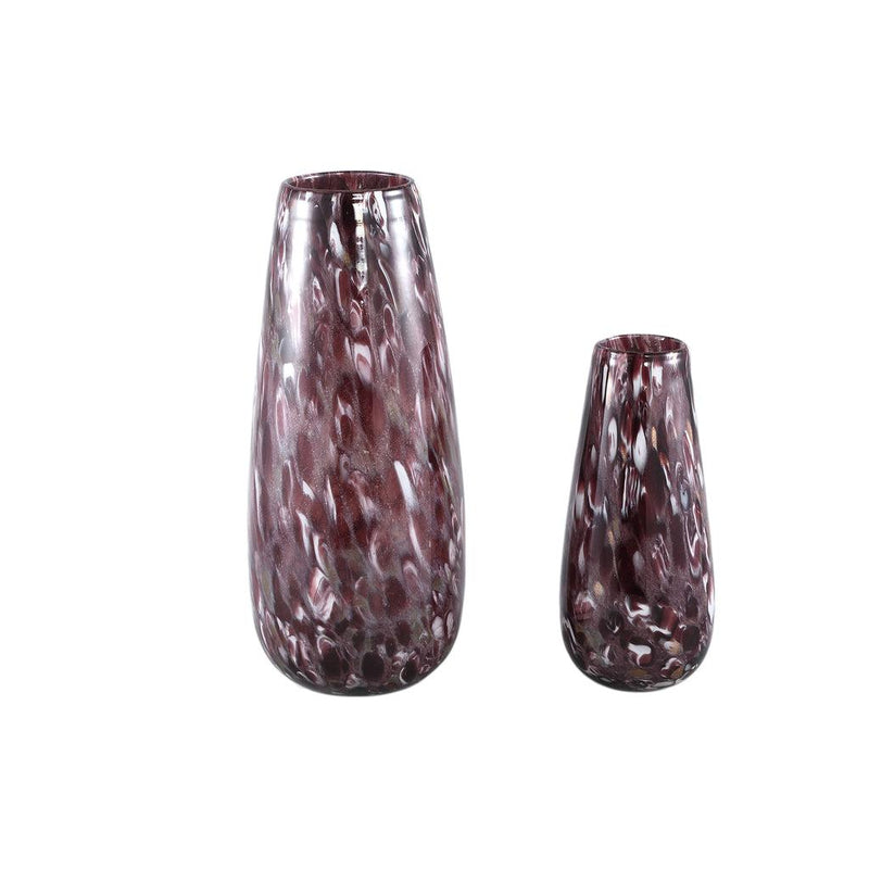 Gindora Purple glass vase round bulb design L-8720014591364-www.Stil-Ambiente.de-708598