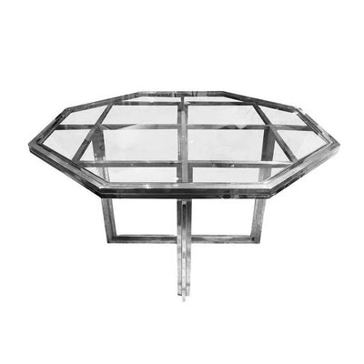 Hazenkamp Dining Table Cordele 120x120x78cm with Clear Glass-9501522782388-www.Stil-Ambiente.de-115444