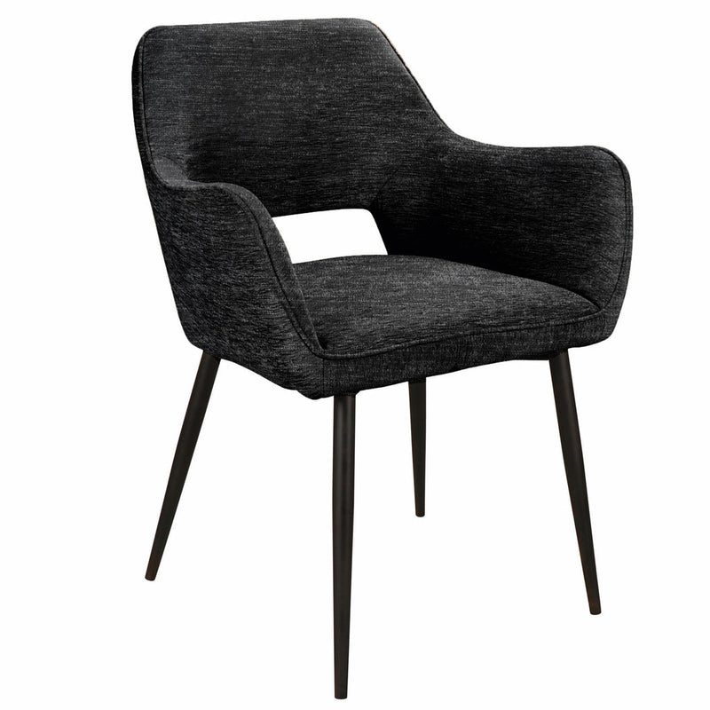 PTMD Fallax Black 23 Aura Stoffarmsessel mit schwarzen Beinen.-8720014846341-www.Stil-Ambiente.de-718101