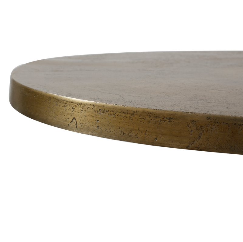 PTMD Gemma Champagne alu sidetable round S-8720014510402-Stil-Ambiente-705896