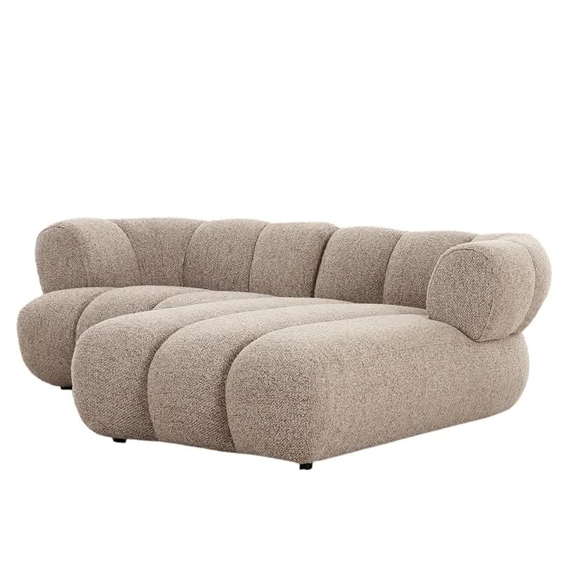 Pole to Pole Sofa New York 2.5-Sitzer (Lounge rechts) Sand Boucle-www.Stil-Ambiente.de-8719172859300