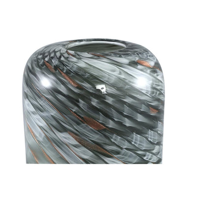 Ptmd Kelsh Grey glass vase mixed up color waves round L-8720014591753-www.Stil-Ambiente.de-708611