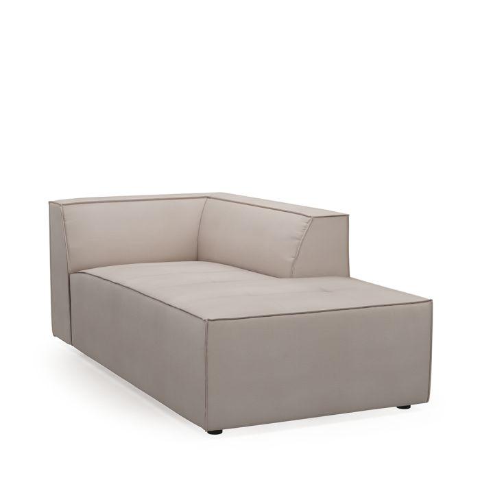 Riviera Maison Bellagio Outdoor Chaise Longue Right, sunbrella solid, stone-8720142126469-Stil-Ambiente-7321001