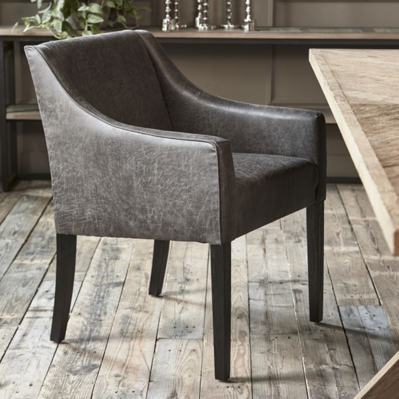 Riviera Maison Savile Row dining chair Espresso Pellini