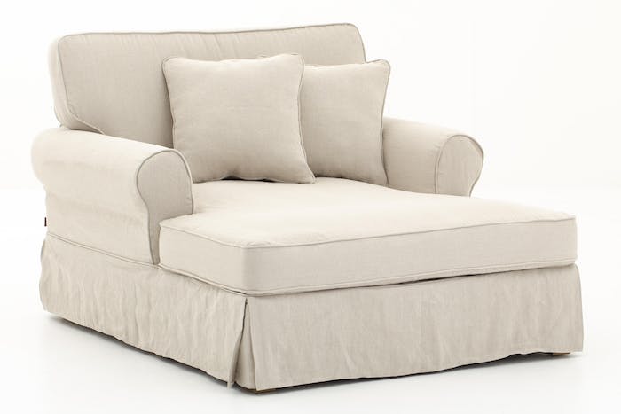Flamant Sofa krzesło miłosne, 1.5-miejscu, tkanina referencyjna