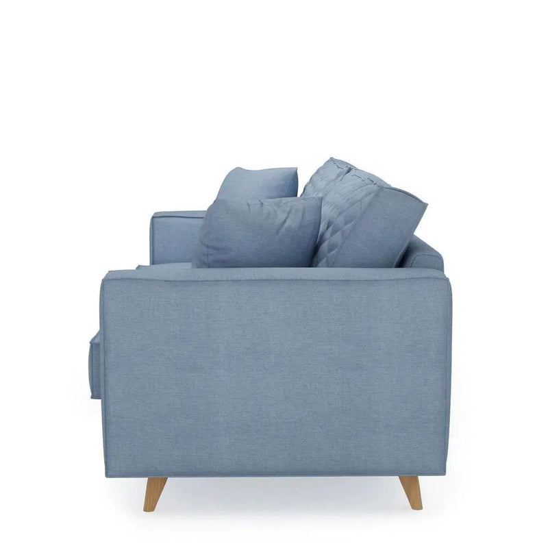 Riviera Maison 3.5-seater sofa Kendall, Ice Blue