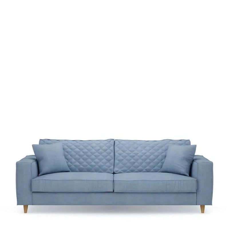 Riviera Maison 3.5-seater sofa Kendall, Ice Blue