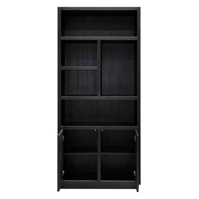 Richmond Interiors Shelf Bookcase Cabinet Oakura 2 Dörrar