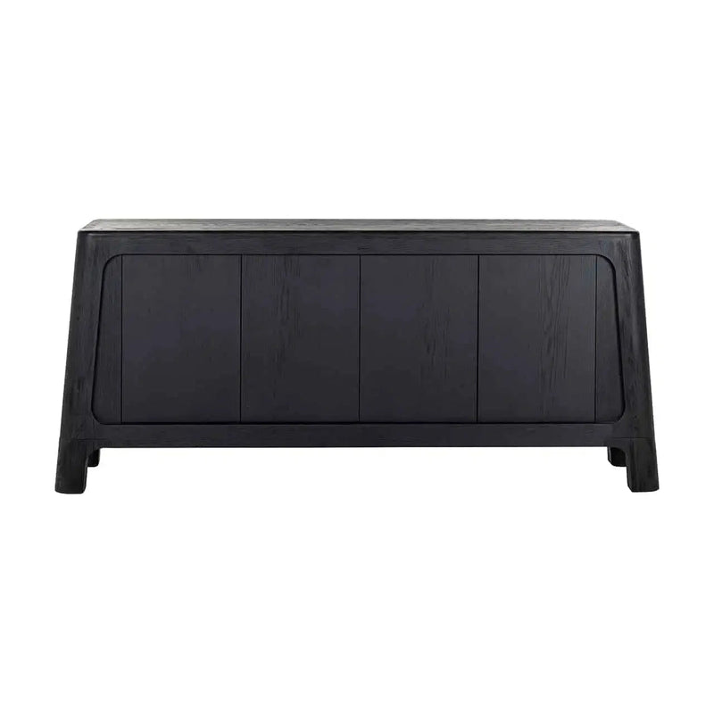 Richmond Interiors Sideboard Anrichte Sideboard Baccarat 4-türig (Dunkel coffee)-sideboard-Stil-Ambiente-8720621675204