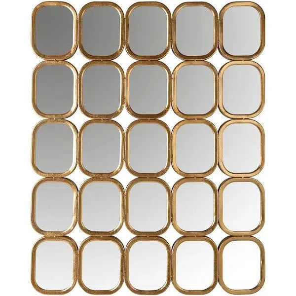 Richmond Interiors Spiegel Marila con 25 espejos (oro)