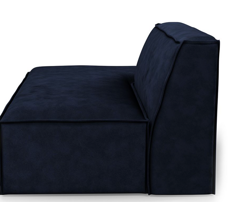 Riviera Maison The Jagger Lounger Left, velvet, estate blue-8720142315160-Stil-Ambiente-5315011